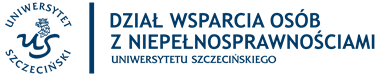 Logo Działu Wsparcia Osób z Niepełnosprawnościami Uniwersytetu Szczecińskiego